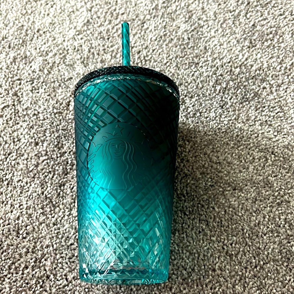 Starbucks Teal Ombré Cold Cup